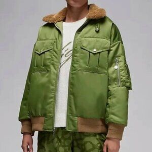 NWT Nike Air Jordan Renegade Satin Women's Jacket Size M